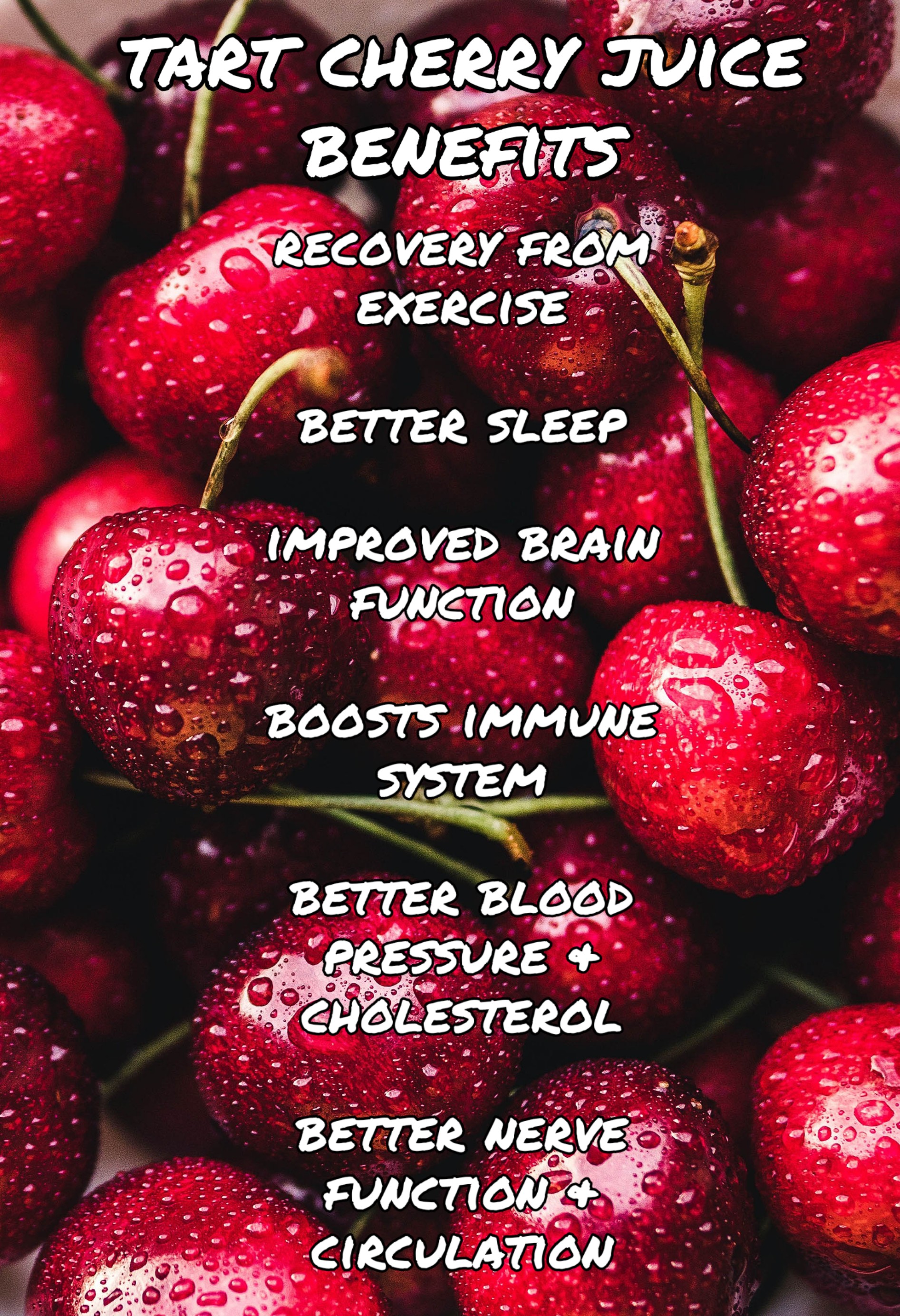benefits of tart cherry juice for children